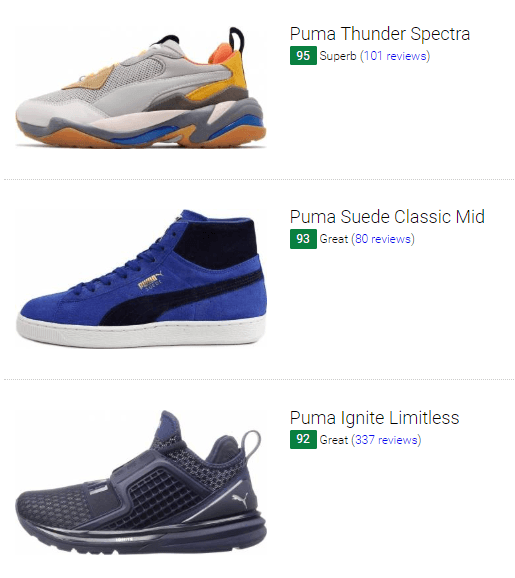 puma trionfo  blue